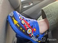 img 1 attached to FolHaoth Boys' Dinosaur Non Slip Slippers - Toddlers' Shoes review by Chris Nonamaker