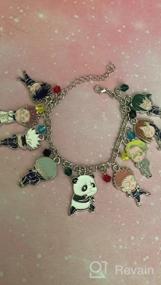 img 5 attached to JCvCX Anime Manga Series Jujutsu Kaisen 📿 Bracelet - Complete Themed Cosplay Charm Bracelet Set