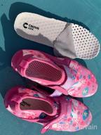 img 1 attached to CROVA Kids Water Sports Shoes: Ultra Light, Quick-Dry Aqua Socks for Boys and Girls review by Justin Reedy