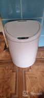 img 1 attached to 🗑️ Xiaomi Ninestars Sensor Trash Can: 10L White Bucket for Smart Waste Disposal review by Agata Skalska ᠌