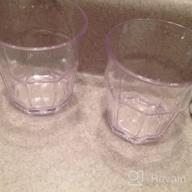 img 1 attached to Set Of 4 Unbreakable 12Oz Highball Drinking Glasses - Perfect For Water, Beer & Juice! review by Eric Teshome