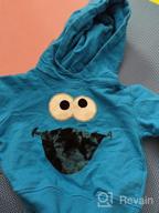 img 1 attached to 👕 Sesame Street Pullover Hoodie Sweatshirt for Boys review by Glenn Kumar