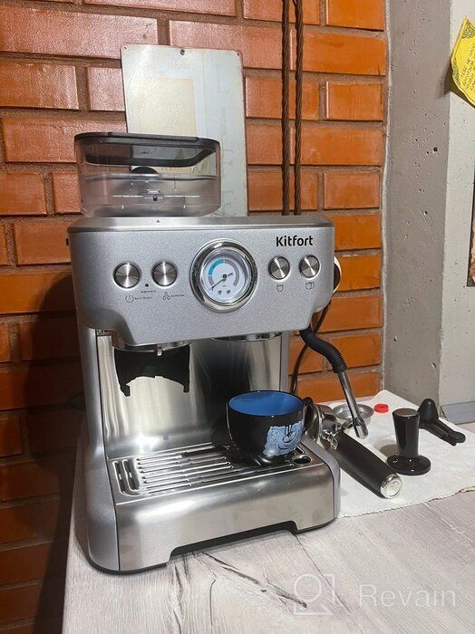 img 1 attached to Coffeemaker Kitfort KT-755, silver review by Agata Janczewska ᠌