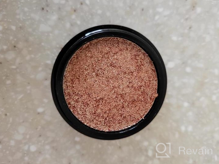 img 1 attached to MIZON Visualistic Glitter Eyeshadow, Creamy, Smooth Application, Long-Lasting, No Creasing (Addicted Rose) review by Lacueva Tranquillity