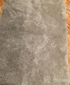 img 6 attached to Non-Slip Bathroom Rug With Ultra Soft Microfibers - Super Thick Plush And Absorbent Bath Mat | Machine Washable | Ideal For Shower, Tub Or Floor | 16"X24" | Beige