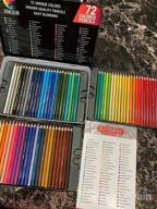 img 1 attached to Zenacolor 72 Colored Pencils Set: High-Quality Numbered Art Supplies For Adult Coloring Books, Artists, And Enthusiasts review by Ivan Gee