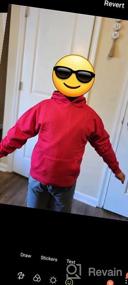 img 3 attached to Hanes Smart Fleece Pullover X Large Boys' Clothing: Comfort and Style Combined!