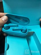 img 2 attached to Honor Magic Earbuds: Waterproof Wireless Bluetooth Earphones with Case for iOS and Android Devices (Blue) review by Hoo Chong ᠌