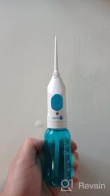 img 4 attached to Irrigator Dentalpik Easy Clean: Ultimate Solution for Effortless Dental Hygiene (White/Blue)