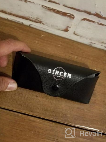 img 1 attached to BIRCEN Carbon Fiber Polarized Sunglasses For Men - Stylish UV Protection For Fishing And Golfing review by Johnathan Rothstein
