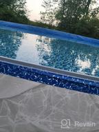 img 1 attached to Upgrade Your Steel Above-Ground Pool With Smartline Sunlight 27-Foot Round Liner: 20 Gauge Virgin Vinyl, Overlap Style, Up To 54-Inch Wall Height review by Carlos Barrett