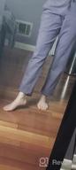 картинка 1 прикреплена к отзыву Женские спортивные брюки 7/8 с растяжкой и глубокими карманами - спортивные штаны для гольфа, дома и работы от Kyle Tran