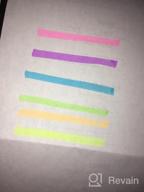 img 1 attached to 6-Pack Erasable Highlighters W/ Double Head, Chisel Tip & Assorted Colors - Smooth Writing! review by Mac Quigley