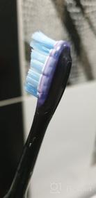 img 6 attached to Улучшите оральное здоровье с оригинальными сменными насадками для зубных щеток Philips Sonicare Genuine G3 Premium Gum Care в черном цвете (2 насадки для щеток, модель HX9052/95)