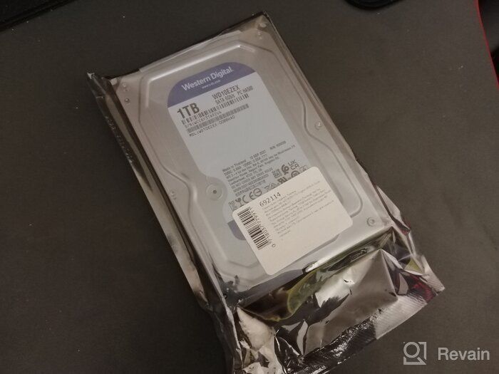 img 2 attached to WD Blue Desktop 1TB Hard Drive - 3.5 inch, 5400~7200RPM, SATA3 (6.0GB/s), 64MB 💾 Cache, Ideal for PC, Mac, CCTV, NAS, DVR, Raid and SATA Applications, 1 Year Warranty review by Krisha Kanth ᠌