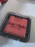 img 3 attached to NYX professional makeup Pressed Blush Sweet Cheeks Creamy Powder Matte, 4 citrine rose review by Anastazja Pajk ᠌