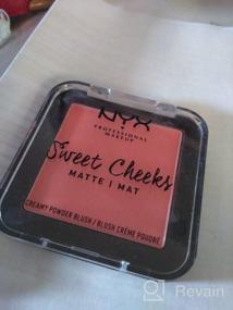 img 6 attached to NYX professional makeup Pressed Blush Sweet Cheeks Creamy Powder Matte, 4 citrine rose
