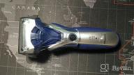 img 1 attached to Panasonic ES-RT37 electric shaver, blue/silver review by Adithep Saengdern ᠌