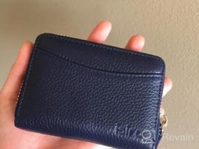 img 5 attached to 👛 ISIRO Leather Wallet with RFID Blocking & Convenient Keychain