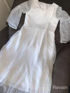 img 1 attached to Fancy Long Sleeve Girls' First Communion Dresses: Sizes 1-12 Years by Sittingley review by Lisa Becker