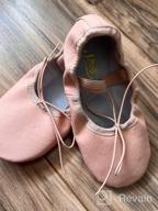 img 1 attached to STELLE Premium Leather Slipper Toddler Girls' Shoes: Stylish & Supportive Athletic Footwear review by Danielle Rodriguez