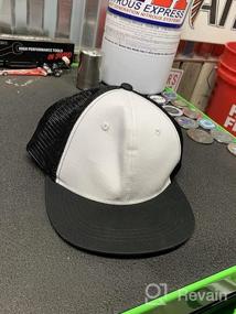 img 4 attached to 🧢 Youth Fashionable Structured Snapback Trucker Accessories and Headwear for Boys