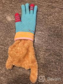 img 3 attached to Stay Warm in Style: Gilbin Toddler Kids 🧤 Fuzzy Interior Gloves 6 Pack for Boys' Cold Weather Accessories