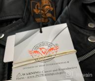 img 1 attached to Premium Milwaukee Leather LKK1920 Boy's Black Leather Biker Jacket: Patch Pocket Styling & Superior Quality review by George Karadimas