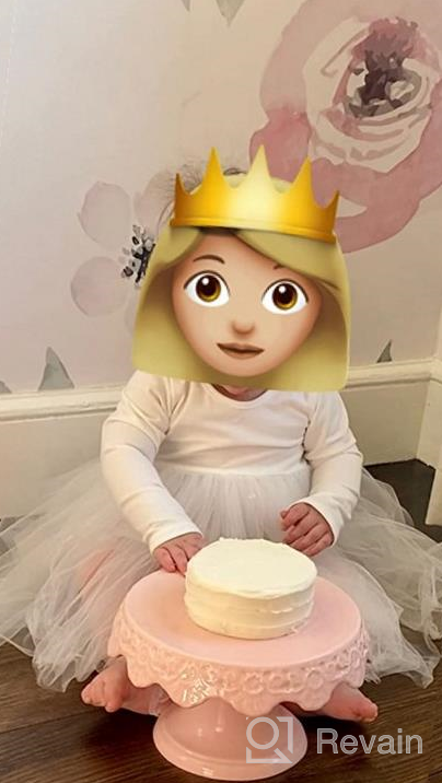 img 1 attached to 👗 Adorable LYXIOF Baby Girls Tutu Dress: Long Sleeve/Sleeveless Princess Tulle Sundress review by Kimberley Cook