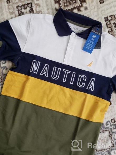 img 1 attached to 👕 Nautica Sleeve Colorblock Citrus X Large Boys' Clothing: Top-Notch Selection of Tops, Tees & Shirts review by Jay Elmo