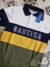 img 3 attached to 👕 Nautica Sleeve Colorblock Citrus X Large Boys' Clothing: Top-Notch Selection of Tops, Tees & Shirts