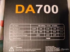 img 5 attached to Deepcool DA700 80 Plus Bronze Certified ATX Power Supply: Advanced Flat Cable Design for Enhanced Efficiency