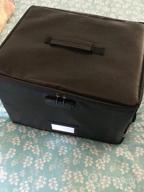 img 1 attached to Fireproof Document Box With Lock - TABIGER Portable Filing Box For Important Documents, Waterproof And Secure Organizer With Handle, Hanging File Storage For Letter And Legal Size Papers In Black. review by Danny Kamerer