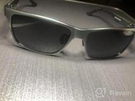 img 1 attached to Carbon Fiber Polarized Sunglasses For Men With UV Protection: Stylish And Functional Shades For Golfing And Fishing review by Mike Kimball