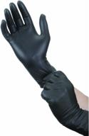 hardy 61742 nitrile powder free gloves logo