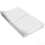 🚼 delta children white crib and changer with changing pad and cover logo