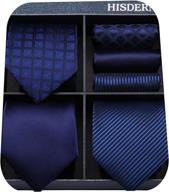 hisdern classic necktie elegant collection: top men's accessories for ties, cummerbunds, and pocket squares - best selection логотип