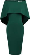 grace karin ruffles shoulder cocktail women's clothing ~ dresses logo