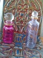 img 1 attached to Set Of 10 Decorative Mini Bottles For Perfume, Essential Oils Or Potion - CraftsOfEgypt Genie Blown Empty Glass Vials 2" High (5Cm), Assorted Colors review by Kevin Ilango