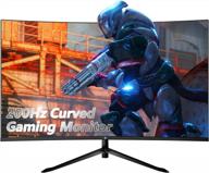 z-edge ug32f 32 inch curved monitor - 1920x1080, 200hz, built-in speakers, blue light filter, adaptive sync logo