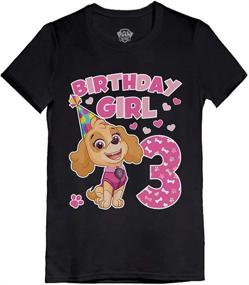 img 4 attached to Adorable Birthday Patrol Infant Fitted T Shirt: Perfect Girls' Clothing for Fun-Filled Celebrations!