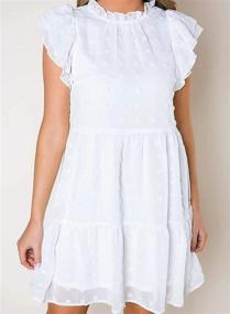 img 1 attached to Stylish Summer Ruffles Dresses: Ecrocoo Womens & Girls' Clothing at Dresses