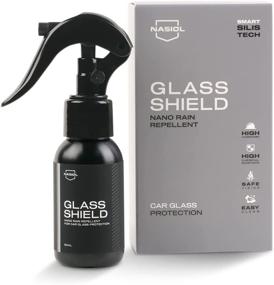 img 3 attached to Nasiol GlasShield: Superior Nanocoat Spray for Long-lasting Rain Repellency on Car Windows, Hydrophobic Car Spray, Quick Detailer for Effective Protection up to 2 Years