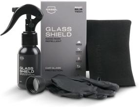 img 4 attached to Nasiol GlasShield: Superior Nanocoat Spray for Long-lasting Rain Repellency on Car Windows, Hydrophobic Car Spray, Quick Detailer for Effective Protection up to 2 Years