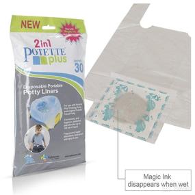 img 2 attached to 🚽 Kalencom Potette Plus Liners: 90 Liners, Pack of 3 - Hygiene Essential for Potette Plus Potty