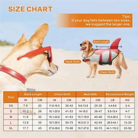 img 2 attached to 🐶 PPET Dog Life Jacket for Swimming and Boating - Ripstop Vest with Adjustable Fit, High Buoyancy, Durable Rescue Handle - Small, Medium, Large Dog Sizes