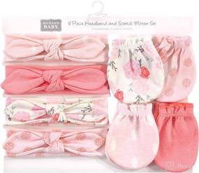 img 3 attached to 🎀 Hudson Baby Headband Scratch Set: 6 Essential Hair Care and Accessories