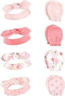 🎀 hudson baby headband scratch set: 6 essential hair care and accessories логотип