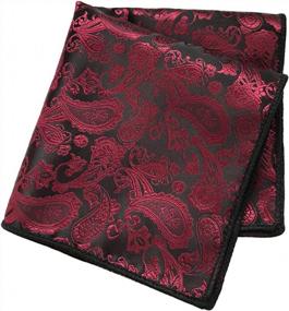 img 2 attached to Men'S Paisley Tie Set With Pocket Square And Cufflinks - CANGRON LSP8ZH