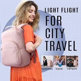 img 1 attached to Laptop Backpack For Women Work Travel Backpacks Laptop LIGHT FLIGHT Bookbag Back Pack Fits 15